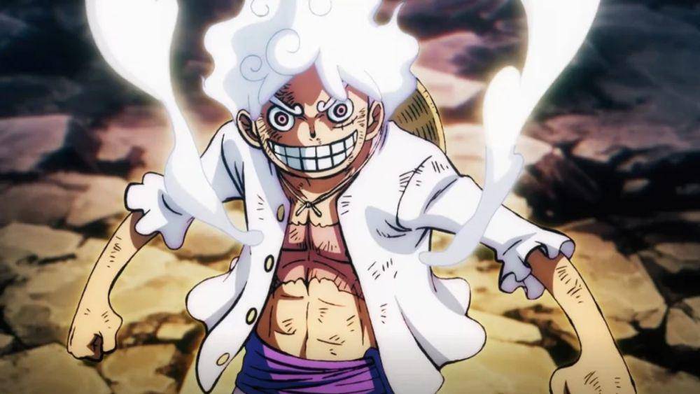 Monkey D Luffy mode Gear 5 (dok. Pierrot/One Piece)
