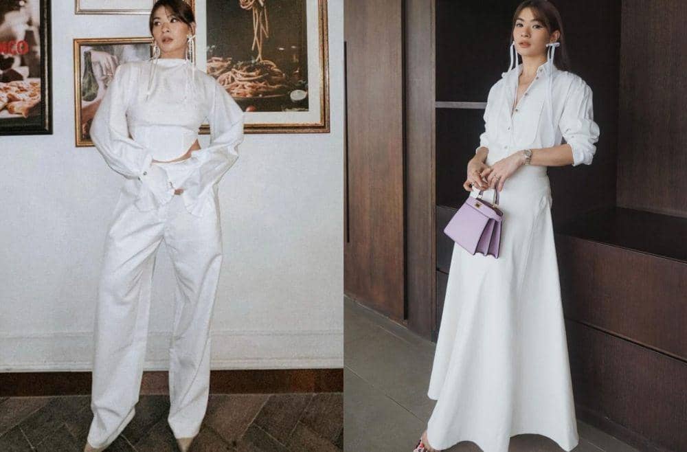 7 All White Outfit ala Anastasia Siantar, Vibes Old Money!