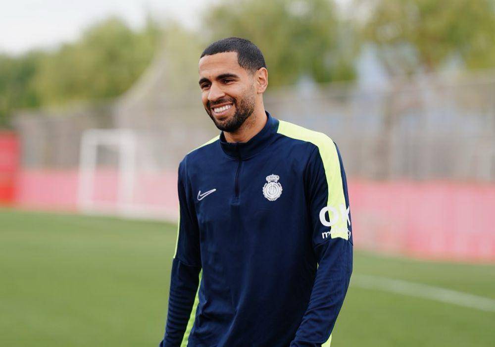 Omar Mascarell saat berlatih bersama RCD Mallorca. (instagram.com/omarmascarell)