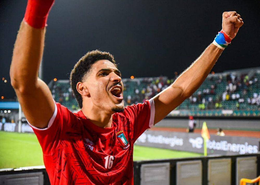 Saul Coco saat membela Timnas Guinea Khatulistiwa. (instagram.com/saulcoco)
