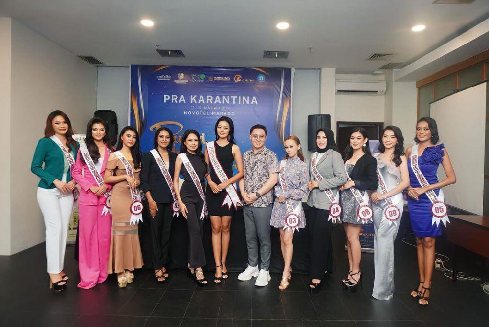 Karantina Puteri Indonesia Sulawesi Utara 2024 (Instagram.com/puteriindonesiasulut)