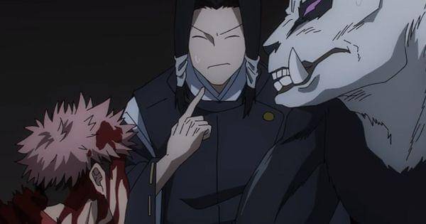 Noritoshi terkejut saat namanya disebut oleh Choso ( Dok. Mappa / Jujutsu Kaisen 2 )