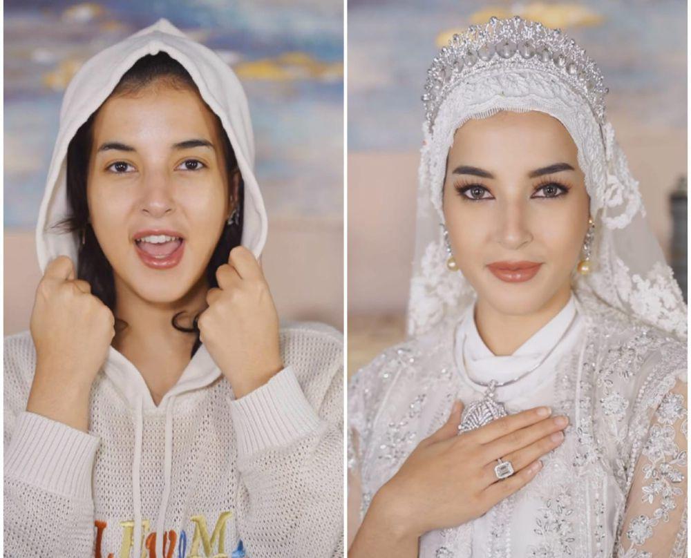 potret Tasya Farasya recreate make up Anisha Rosnah (instagram.com/tasyafarasya)
