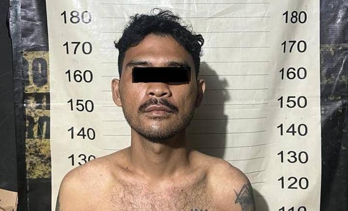 Muh. Risaldi (29), seorang pemuda di Kota Makassar, Sulawesi Selatan (Sulsel), ditangkap setelah dilaporkan ibu kandungnya karena kasus penggelapan/Istimewa