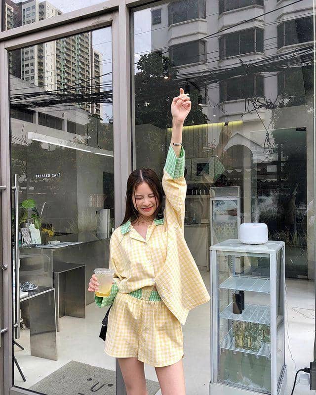 ide outfit one set ala Ice Chawanya (instagram.com/iicechawan)
