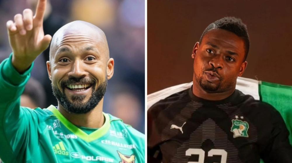 potret Aly Keita (kiri) dan Badra Ali Sangare (ostersundsfk.se | badra_ali16)