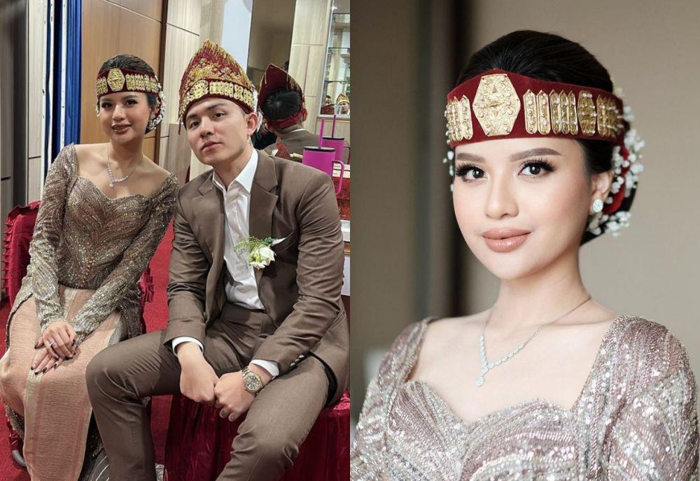 7 Gaya Anggi Marito di Pesta Adat Batak, si Bumil yang Elegan