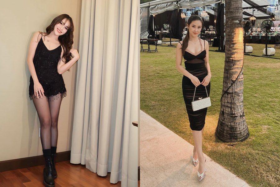 10 Adu Gaya Ayu Ting Ting vs. Karen Vendela, Aura Cewek Elegan