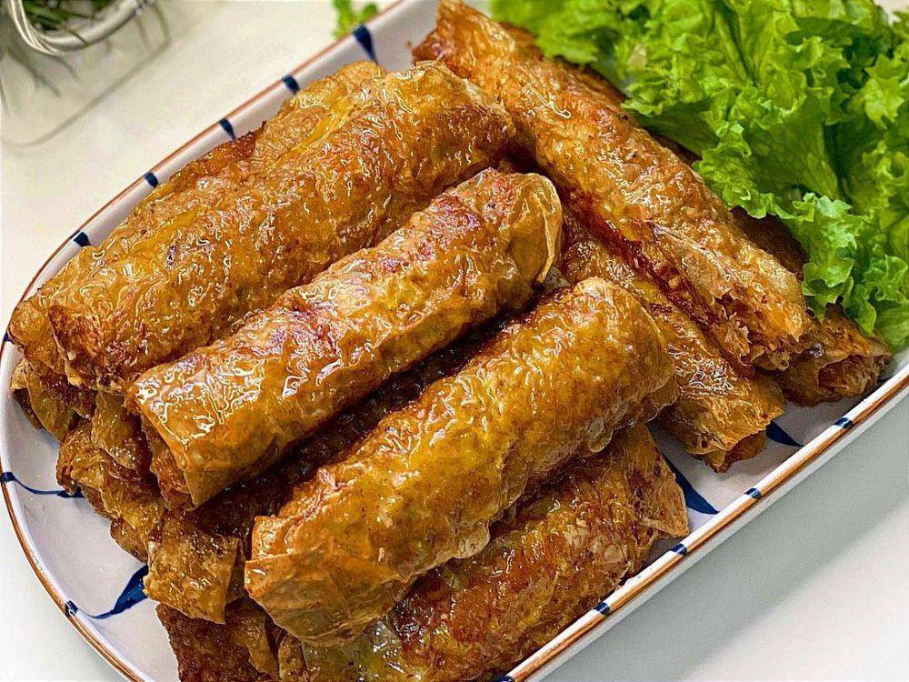 ilustrasi gohyong daging udang (instagram.com/dada.tastes)