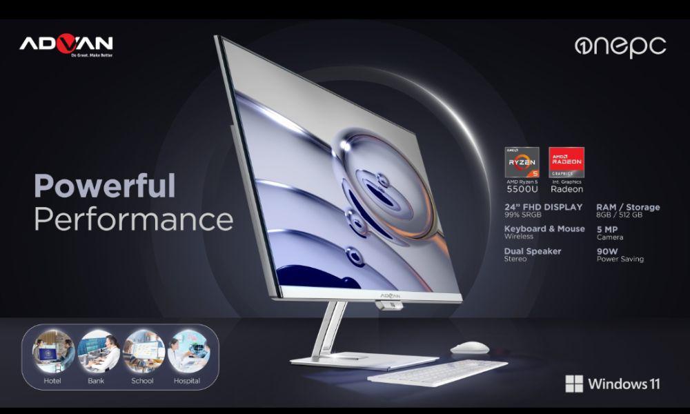 Advan One PC AMD Ryzen Meluncur, Cek Harga dan Spesifikasinya
