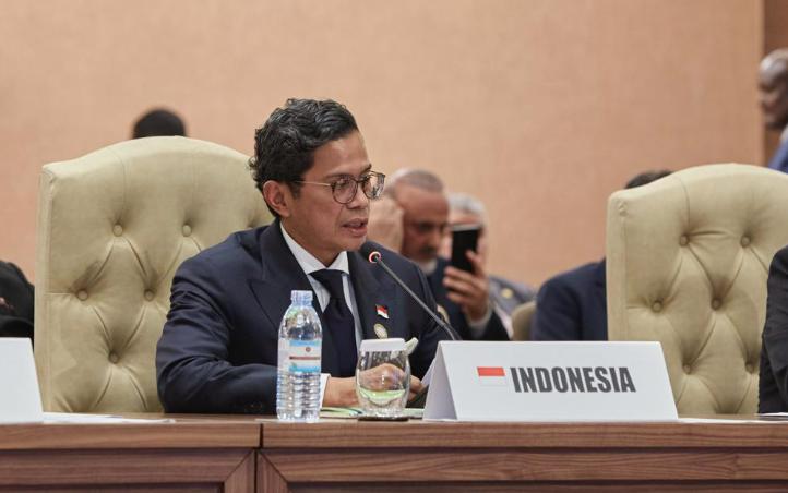 Wakil Menteri Luar Negeri Republik Indonesia, Pahala Nugraha Mansury, memimpin Delegasi Indonesia pada Konferensi Tingkat Tinggi ke-19 Gerakan Non-Blok (GNB) di Kampala, Uganda pada Jumat-Sabtu (19-20/1/2024). (Dok Kemlu RI)