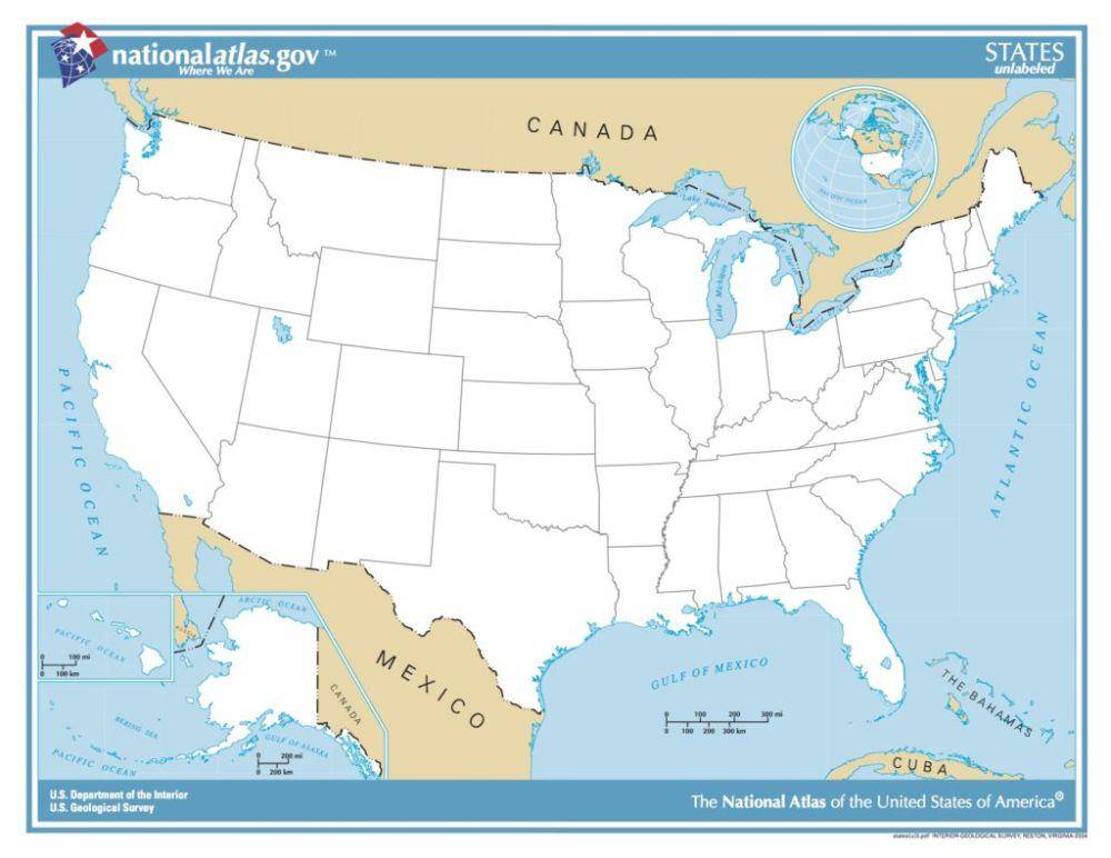 Teluk Meksiko terletak di sisi tenggara Amerika Serikat. (picryl.com/U.S. Geological Survey)