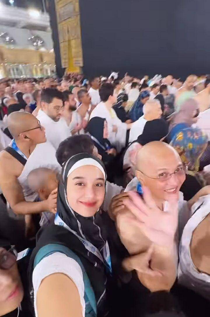potret perjalanan umrah Esta Pramanita di Tanah Suci (instagram.com/estapramanita)