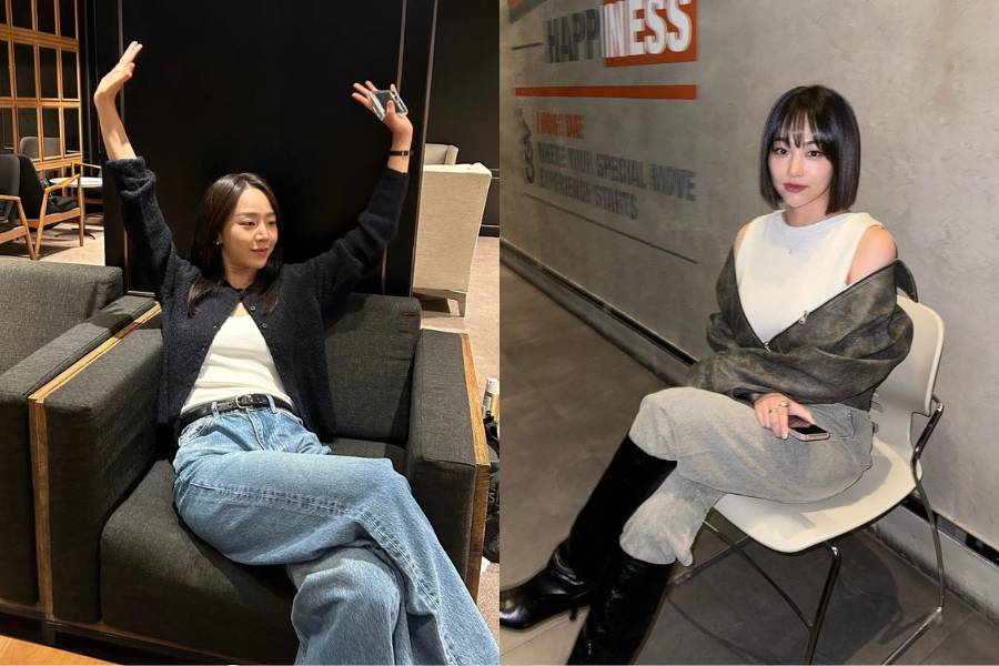 Shin Hae Sun (instagram.com/shinhs831) dan Kang Mi Na (instagram.com/_happiness_o)