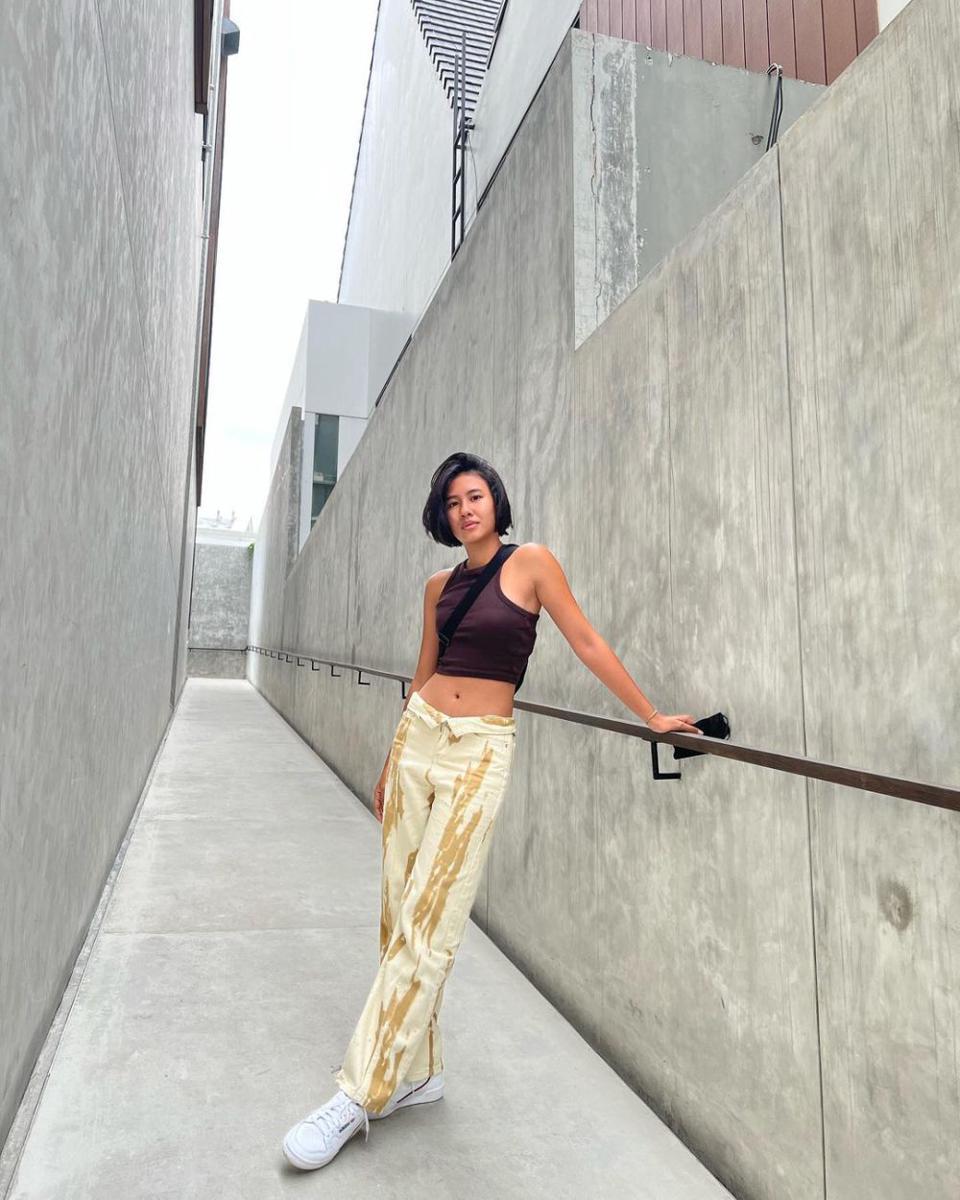 referensi daily outfit ala Shenina Cinnamon (instagram.com/sheninacinnamon)