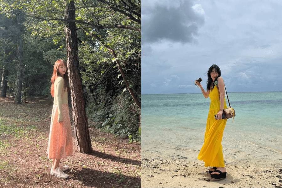 Shin Hae Sun (instagram.com/shinhs831) dan Kang Mi Na (instagram.com/_happiness_o)
