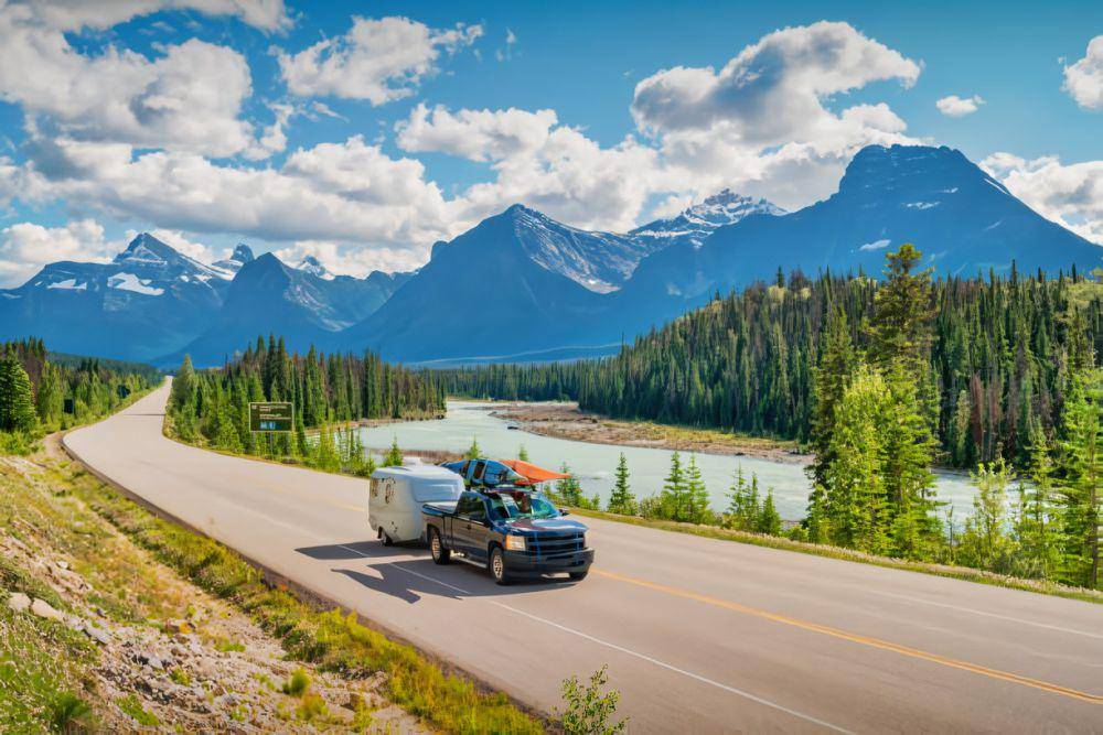 potret Icefield Parkway (istockphoto.com/benedek)