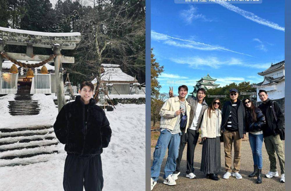 momen liburan Mew Suppasit di Jepang (instagram.com/mewsuppasit)