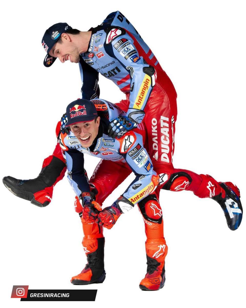 Alex Marquez dan Marc Marquez (twitter.com/MotoGP_ESPN