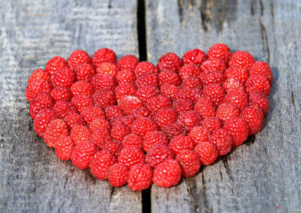 ilustrasi buah raspberry segar dan matang (pixabay.com/klimkin)