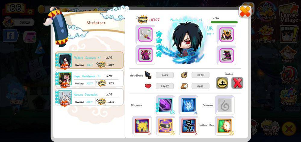 Madara Susanoo (dok. ninjaheroesnewera/Ninja Heroes New Era)