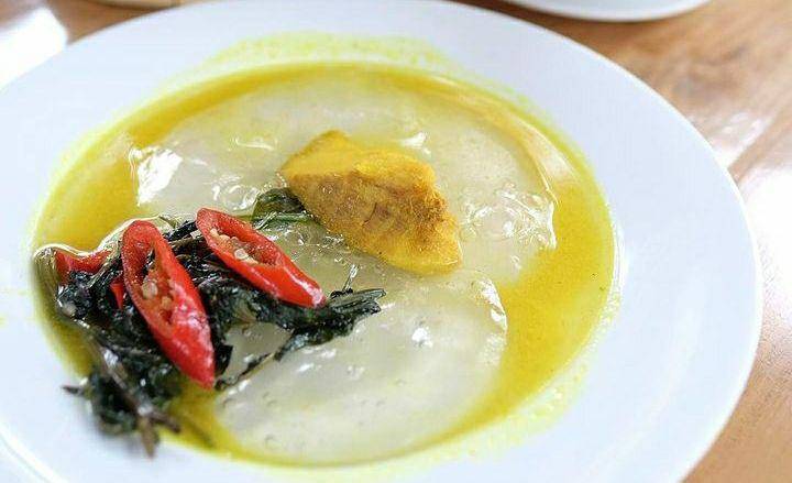 Ilustrasi papeda (instagram.com/bandungfoodies)