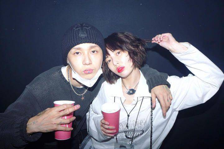 potret HyunA dan Dawn (instagram.com/hyojong_1994)