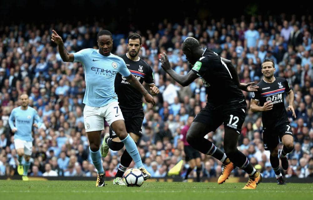 Crystal Palace melawan Manchester City di Premier League 2017/2018. (premierleague.com)