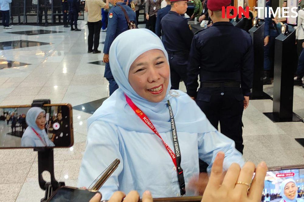 Gabung TKN, Khofifah Nonaktif dari Ketua PBNU dan Ketum Muslimat NU