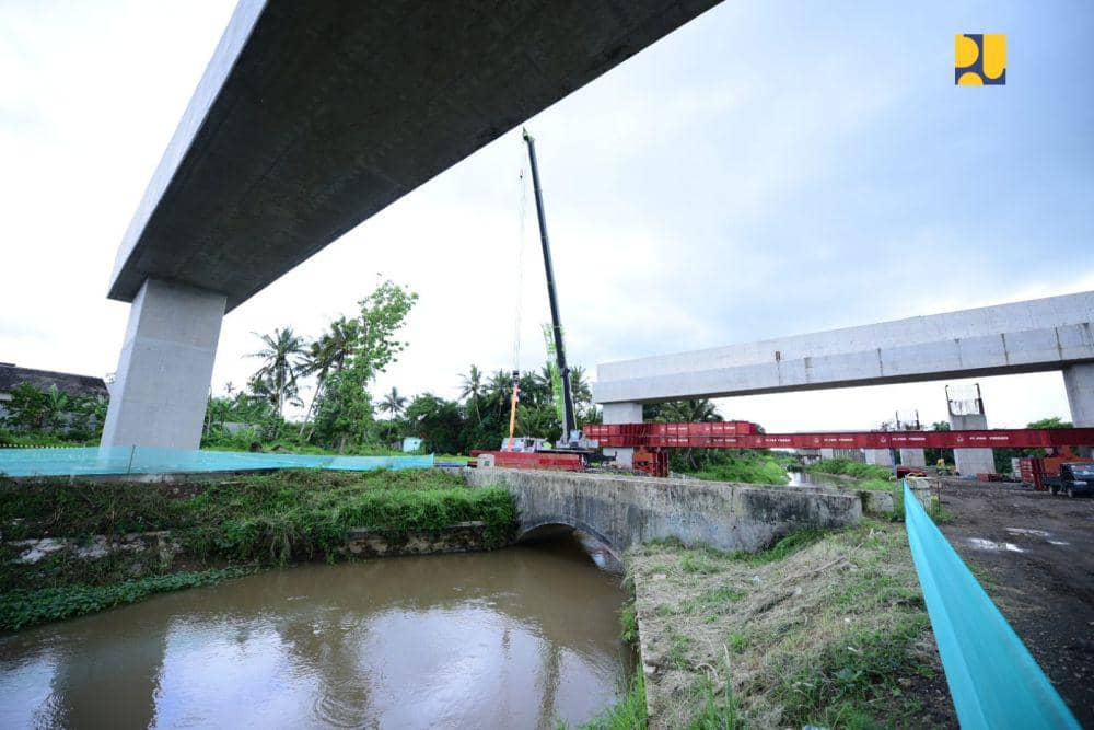 Jalan tol Jogja-Solo seksi Klaten-Purwomartani sepanjang 42,3 km. (dok. Kementerian PUPR)