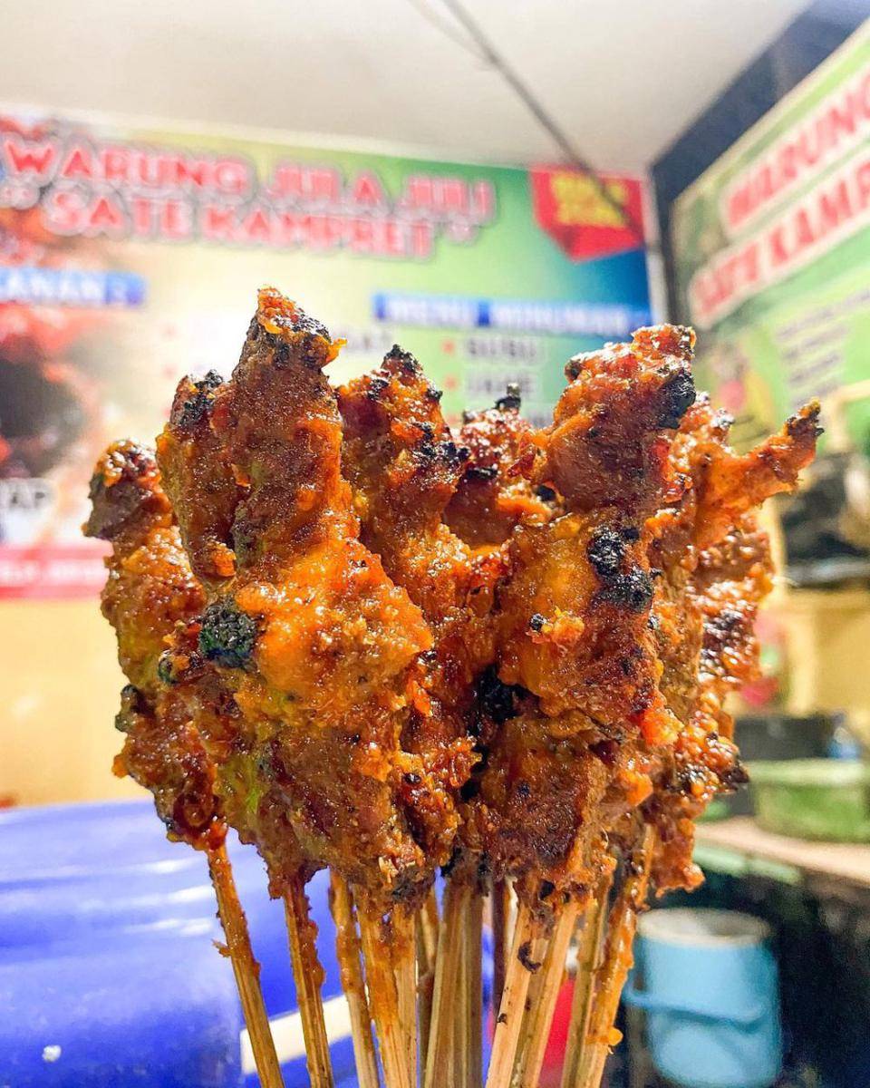 potret sate kampret setelah dibakar (instagram.com/satekampret)