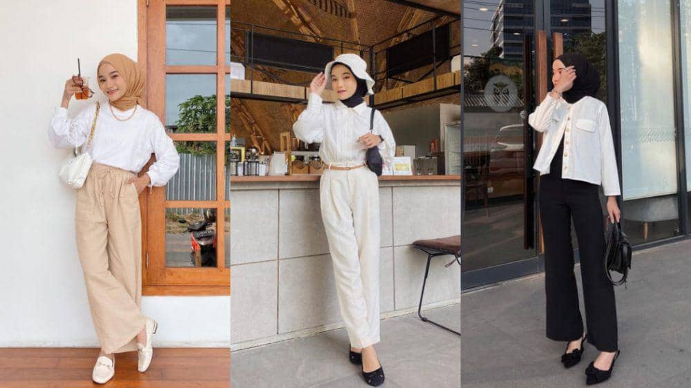 9 Ide Outfit Neutral ala Melvin Maylani untuk Hangout di Coffee Shop
