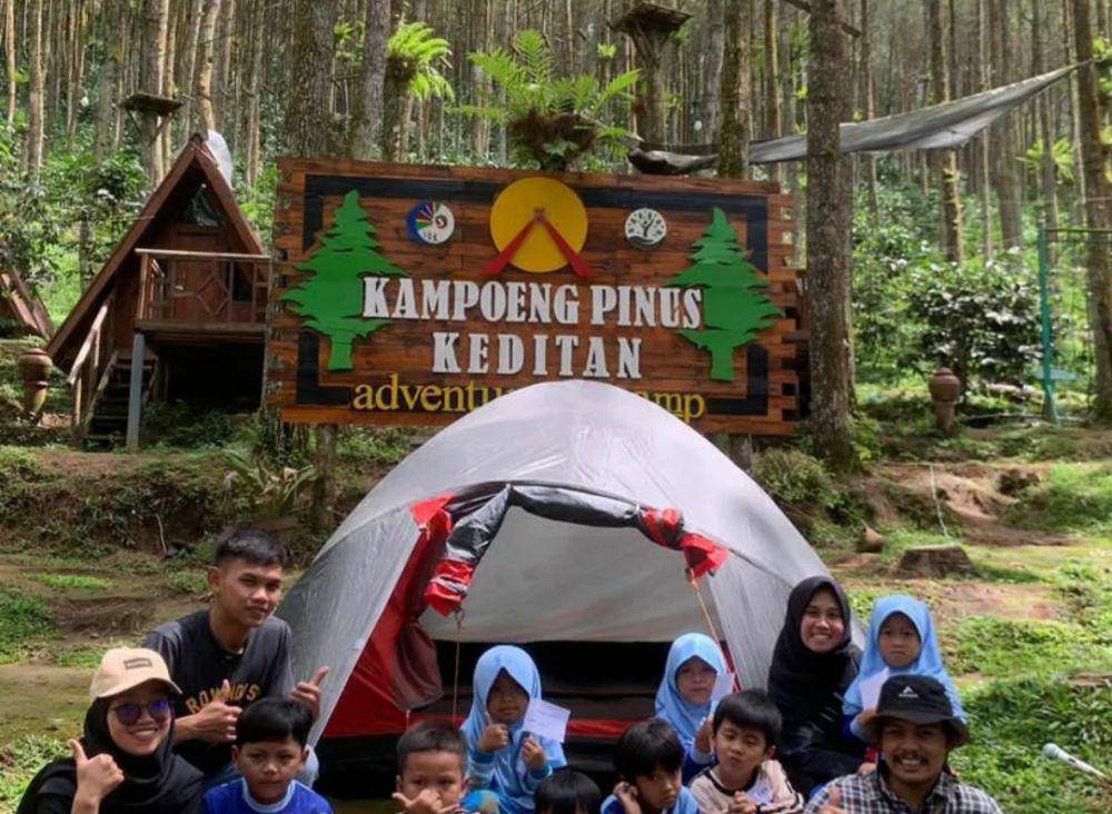 Kampung Pinus Keditan(instagram.com/kampungpinuskeditan)