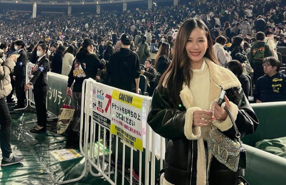 7 Momen Liburan Jane Ramida di Jepang, Nonton Konser Bruno Mars