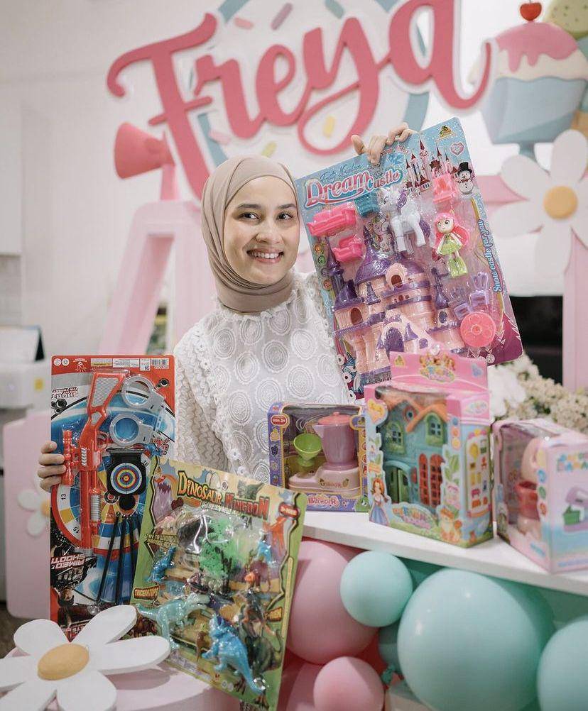potret perayaan ultah ke-5 Freya anak Dwi Handa (instagram.com/dwihandaanda)