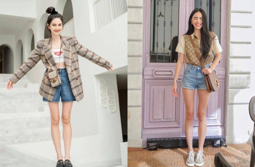 7 Inspirasi Outfit Pakai Short Pants ala Davika Hoorne, Chic Banget!