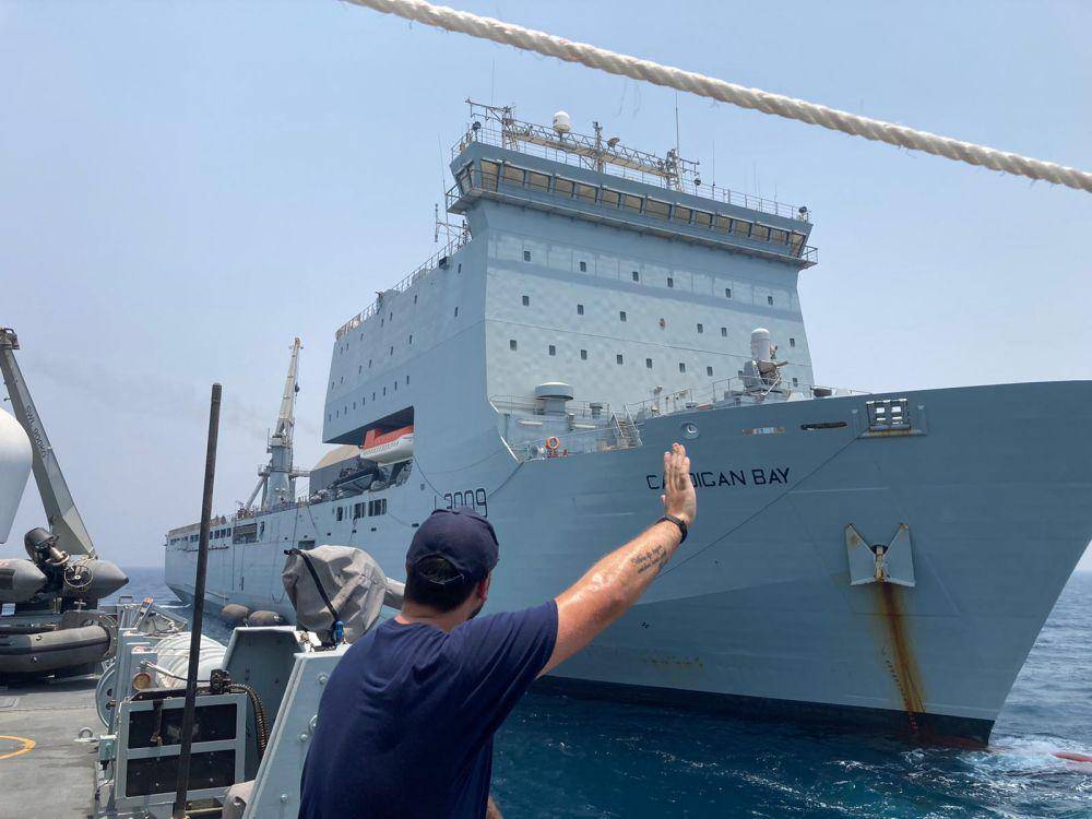Kapal perang Inggris HMS Bangor (Twitter.com/HMS Bangor)