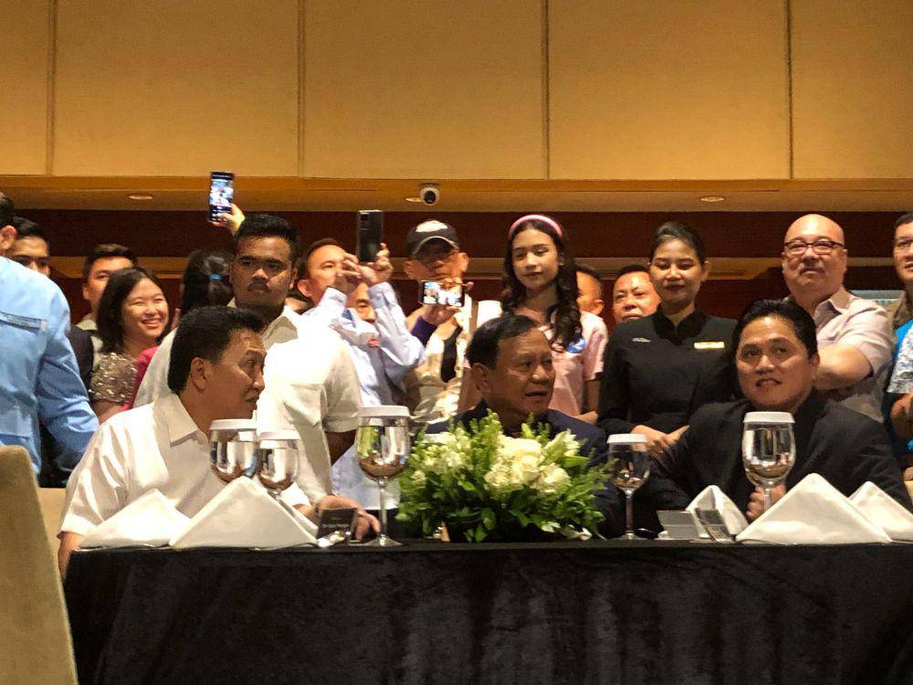 Relawan Erick Thohir (ET) alumni Amerika Serikat (AS) 02 resmi menyatakan dukungan untuk Prabowo Subianto-Gibran Rakabuming Raka (IDN Times/Istimewa)