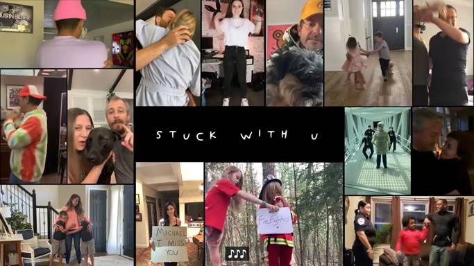 video musik Stuck With U - Ariana Grande ft. Justin Bieber (youtube.com/Ariana Grande)