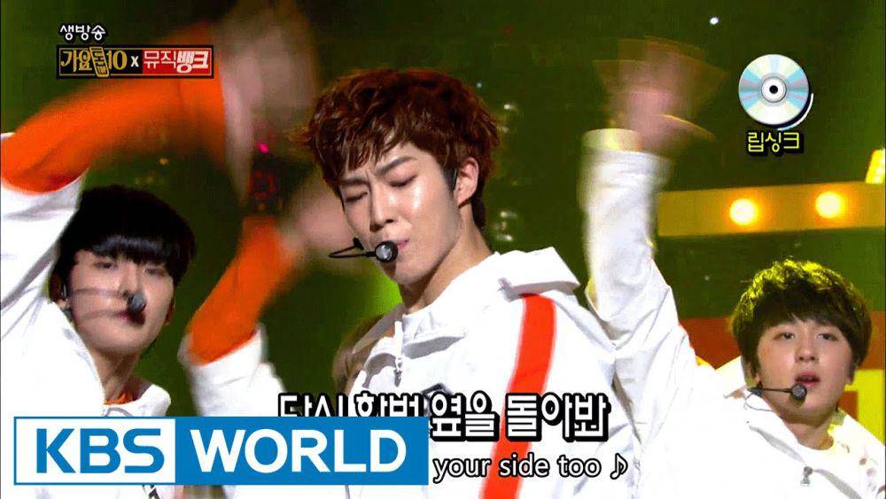 cuplikan penampilan SF9 (youtube.com/KBS WORLD TV)