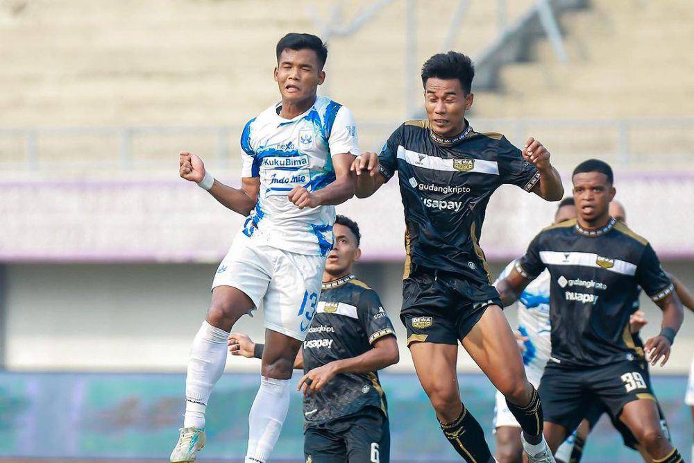PSIS Semarang dalam laga menghadapi Dewa United pada putaran pertama Liga 1 2023/2024. (instagram.com/psisfcofficial)