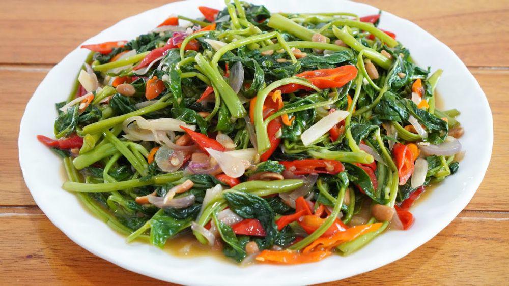 5 Resep Tumis Kangkung, Menu Simpel yang Rasanya Lezat