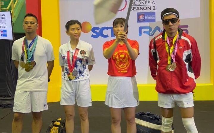 7 Poret Raffi/Debby Susanto Main Badminton Lawan Desta/Greysia Polii