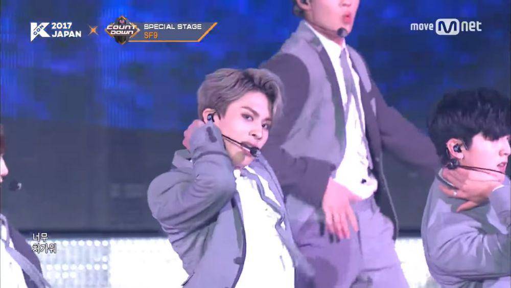 cuplikan penampilan SF9 (youtube.com/Mnet K-POP)