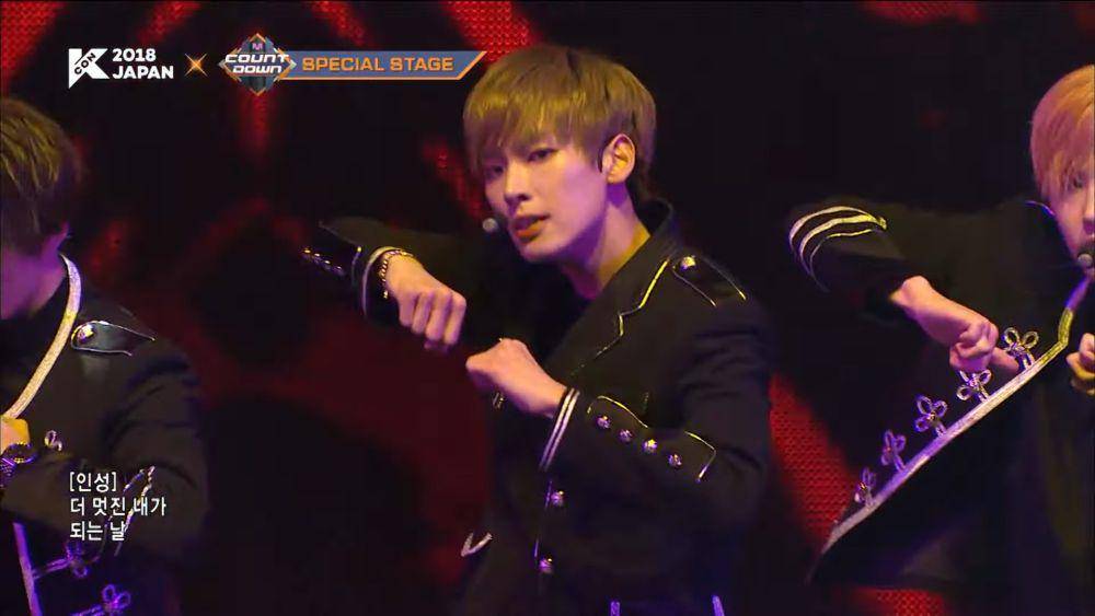 cuplikan penampilan SF9 (youtube.com/KCON official)