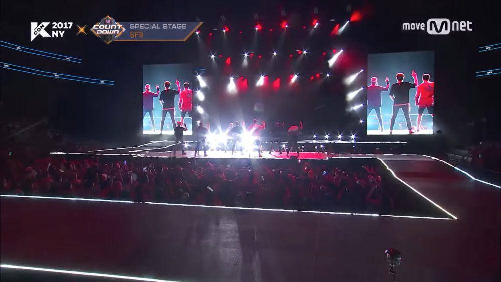 cuplikan penampilan SF9 (youtube.com/Mnet K-POP)
