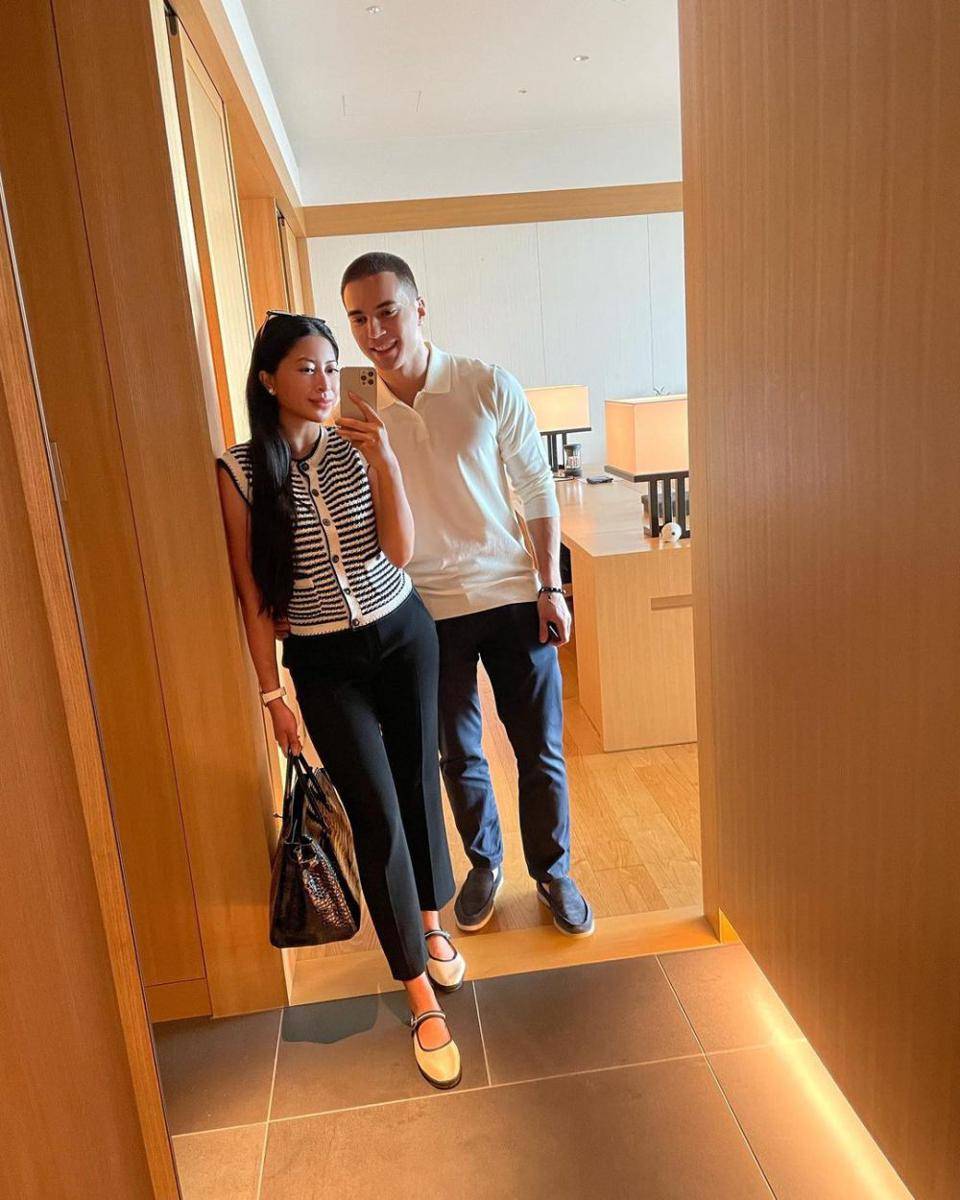 ide gaya couple Janetira dan suami (instagram.com/janetira)