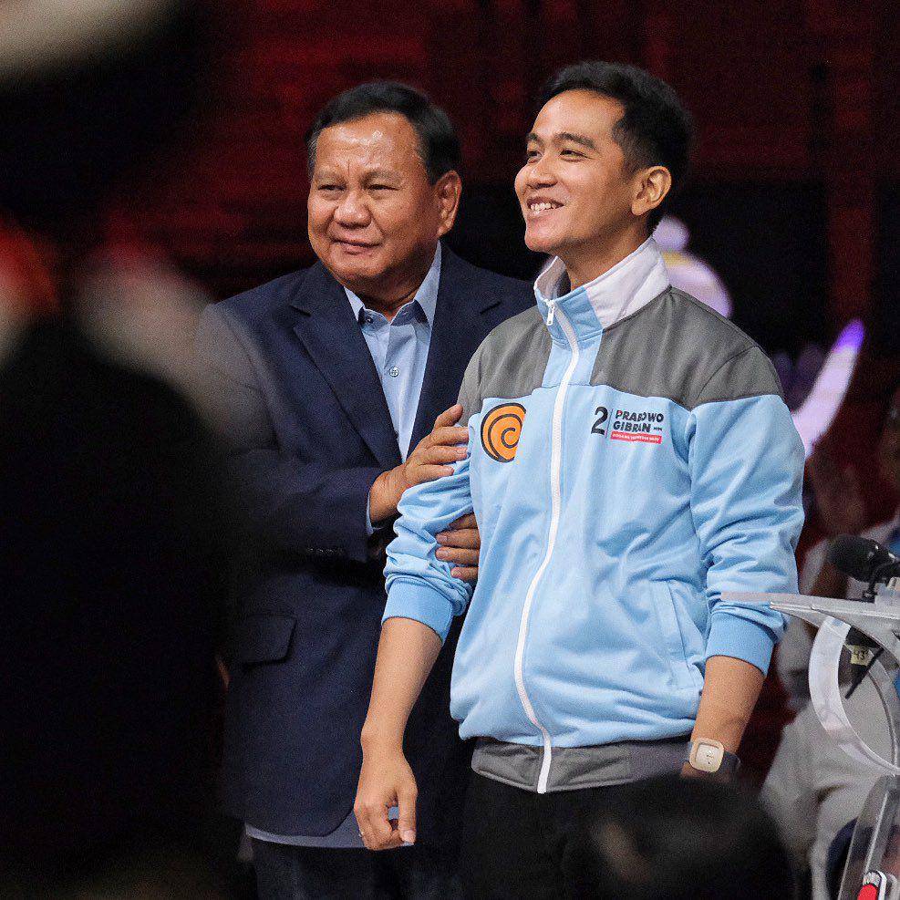 Gaya OOTD Capres dan Cawapres di Debat Keempat (Instagram.com/jimboengbakoelsoto)