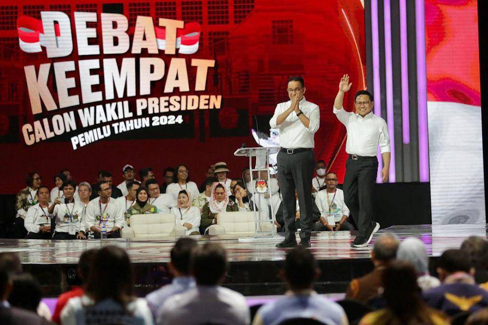 Gaya OOTD Capres dan Cawapres di Debat Keempat (Instagram.com/cakiminow)