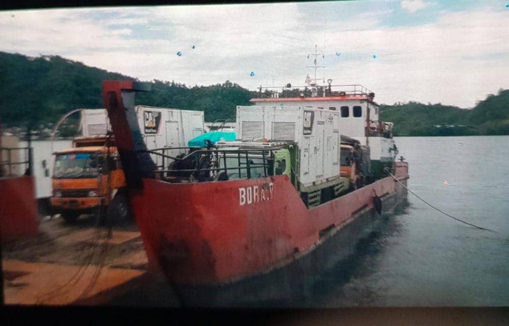Kapal LCT Bora V yang hilang kontak di Perairan Biaro, Kepulauan Sitaro, Sulawesi Utara, Minggu (21/1/2024) malam. IDNTimes/Istimewa